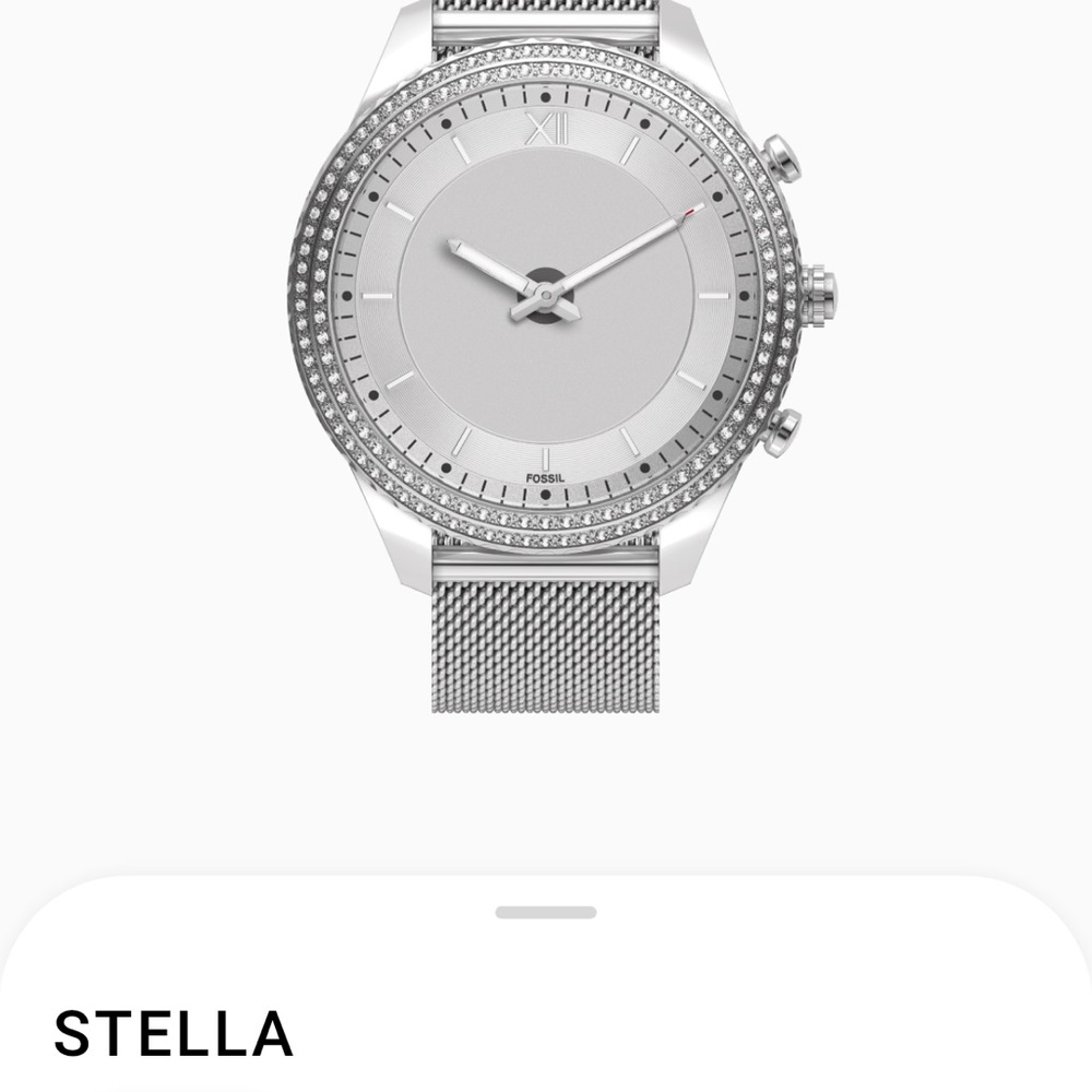 Fossil smartwatch.  Give you all your daily stats!